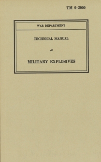 Military Explosives (TM 9-2900)